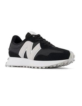 Zapatilla New Balance 327 Mujer Negro y Gris