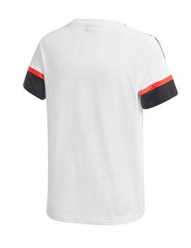 Camiseta Adidas Bold Niño Blanca