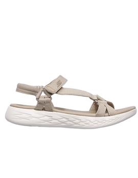 Sandalia Skechers On The Go 600 Mujer NAT