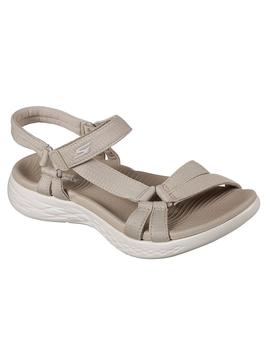 Sandalia Skechers On The Go 600 Mujer NAT
