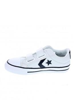 Zapatilla Converse Star Player 2v Lona Bebé Blanco