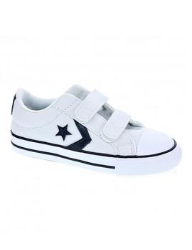Zapatilla Converse Star Player 2v Lona Bebé Blanco