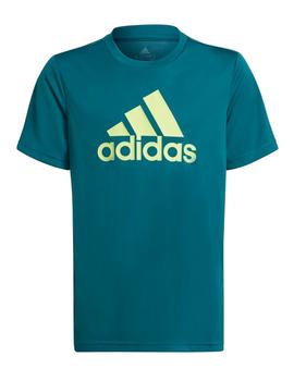 Camiseta Adidas BL T Niño Verde