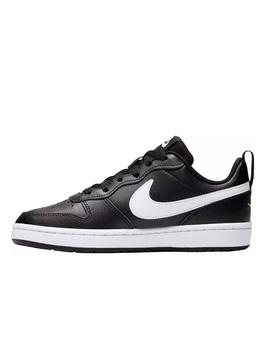 Zapatilla Nike Court Borough Low2 GS Negro/Blanco