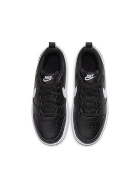 Zapatilla Nike Court Borough Low2 GS Negro/Blanco