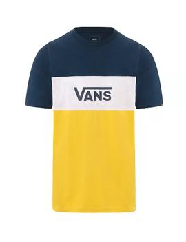 Camiseta Vans Retro Active Hombre Azul