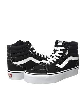 Zapatilla Vans WM Filmore Hi Platform Negro/Blanco