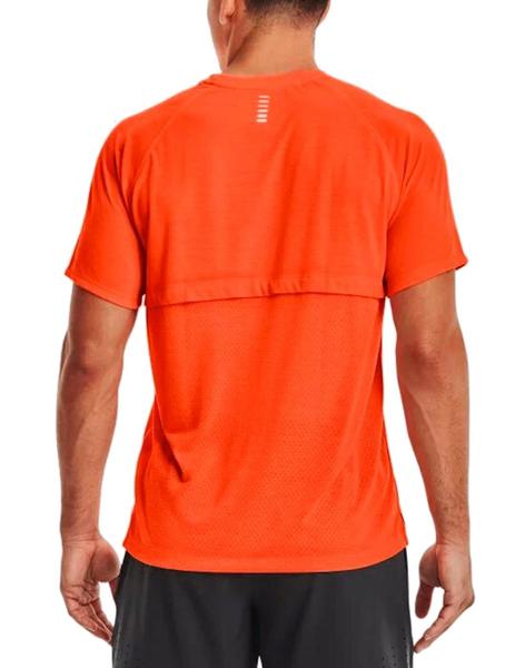 Camiseta Under Armour Hombre Naranja