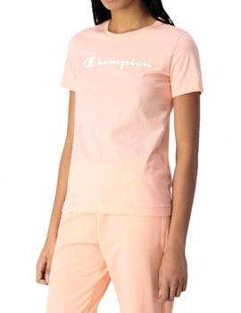 Camiseta Champion Mujer Coral