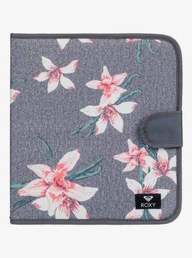 Carpeta Roxy Clasificadora Gris/Flores