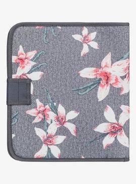 Carpeta Roxy Clasificadora Gris/Flores