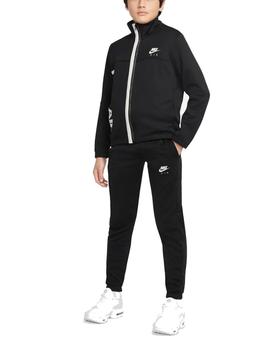 Chandal Nike Air Big Kids Negro y blanco