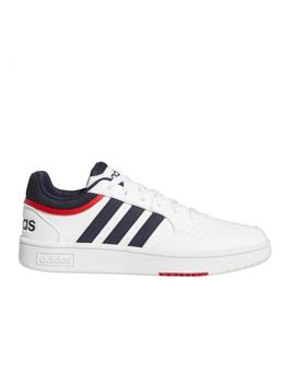 Zapatilla Adidas M Hoops 3.0 Blanco/Marino