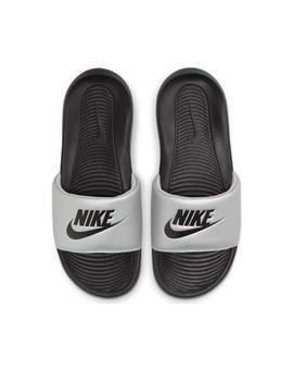 Chancla Nike W Victori One Slide Plata/Negro