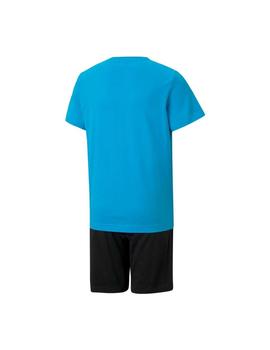 Conjunto Puma Niño Azul/Negro