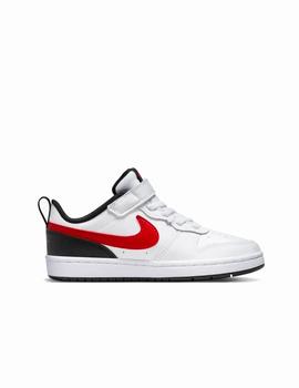 Zapatilla Nike Court Borough Low PSV Blanco/Rojo