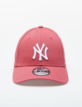 Gorra New Era New York Yankees Rosa y blanca