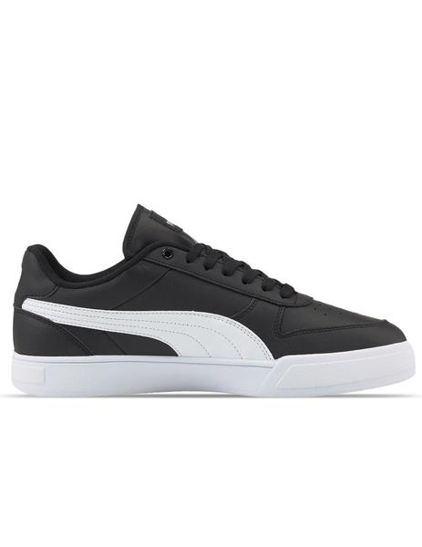 Fuerza motriz Probar patrón Zapatilla Puma Caven Hombre Negro y Blanco