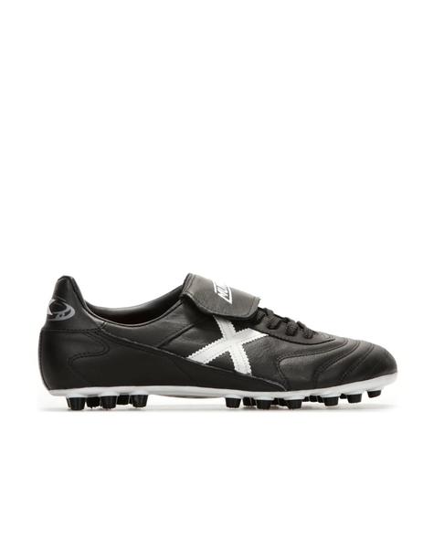 Bota Munich Futbol Mundial Negro Blanco