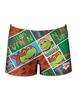 Bañador Arena Swim Boxer Niño Tortugas