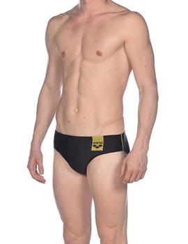 Bañador Arena Swim Slip Hombre Negro/Amarillo