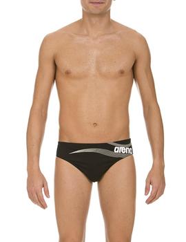 Bañador Arena Swim Slip Hombre Negro/Blanco