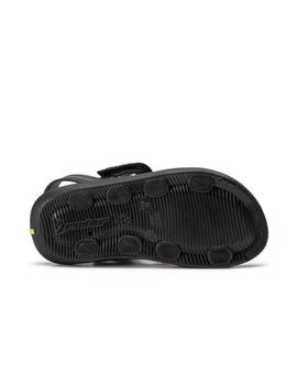 Sandalia Rider Kids Rush Papete Negro