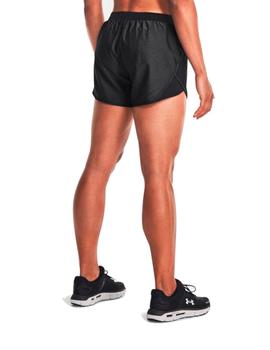Short Under Armour Fly By 2.0 Mujer Gris