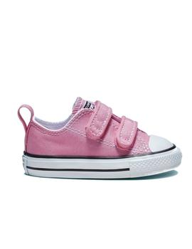 Pesimista Sucio Crítica Zapatilla Converse All Star 2V Lona Bebé Rosa