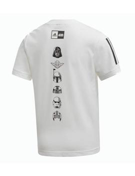 Conjunto Adidas Star Wars Blanco y negro