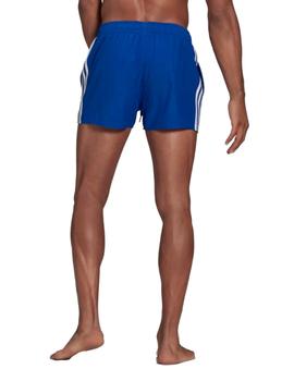 Bañador Playa Adidas 3S CLX Hombre Azul