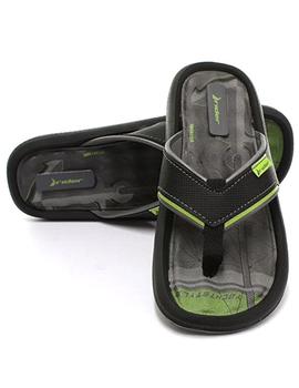 Chancla Rider Dunas IV Kids Gris/Verde