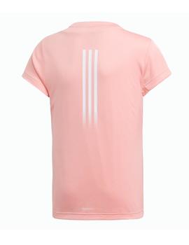 Camiseta Adidas Aero Tee Niña Rosa