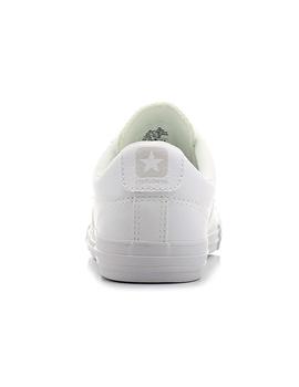 Zapatilla Converse Star Player Jr para niño blanca