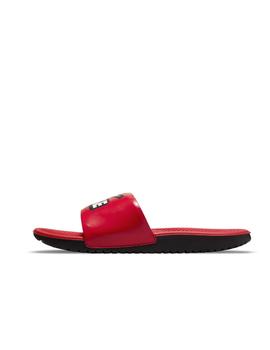 Chancla Nike Kawa Slide Fun GS rojo