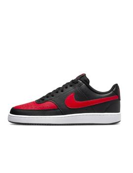 Zapatilla Nike M Court Vision Low Negro/Rojo