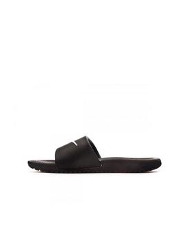 Chancla Nike GS/PS Kawa Slide Negro/Blanco