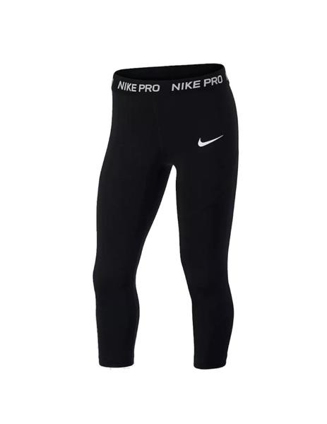 Cumplimiento a Molde matriz Malla Nike Pro Pirata Niña Negro