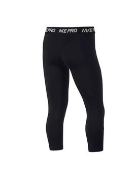 Malla Nike Pro Pirata Niña Negro