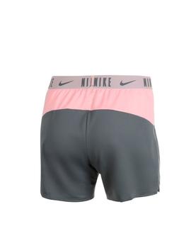 Short Nike Dry Trophy Niña Gris/ Rosa