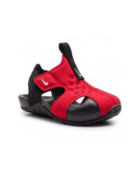 Chancla Nike Sunray Protect 2 PS Rojo