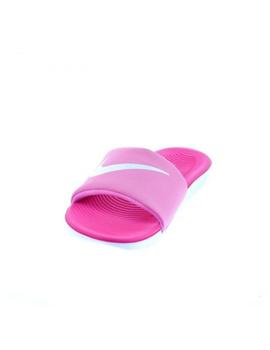 Chancla Nike GS/PS Kawa Slide Rosa/Blanco