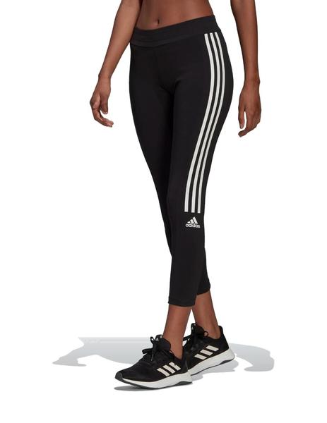 Adidas 7/8 TIG Mujer Negro/Blanco
