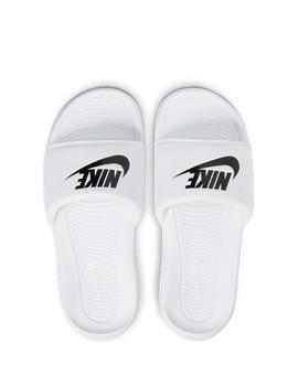 Chancla Nike W Victori One Slide Blanco/Negro