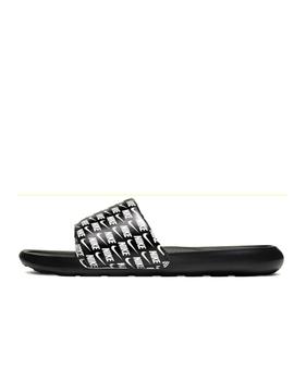 Chancla Nike Victori One Slide Print Negro