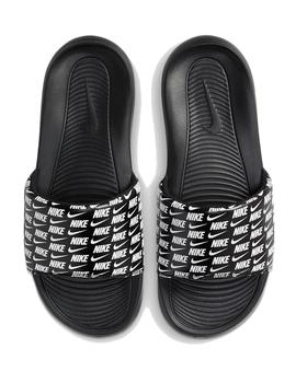 Chancla Nike M Victori One Slide Print Negro