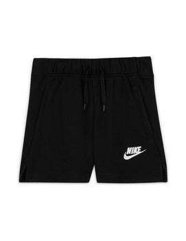 Short Nike NSW Club FT Niña Negro