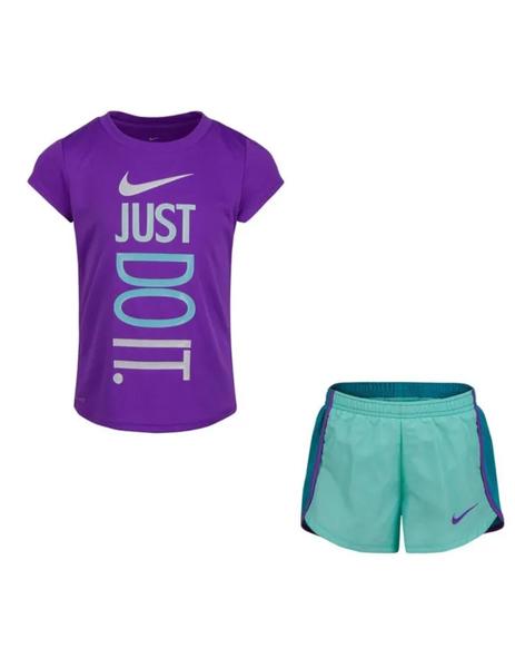 Conjunto Nike JDI Sprinter Niña verde