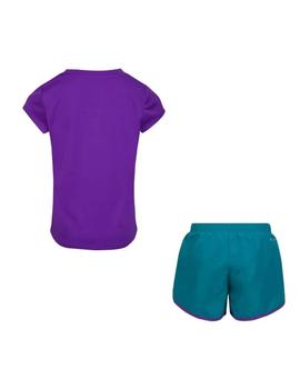 Conjunto Nike JDI Sprinter Niña Malva Y verde