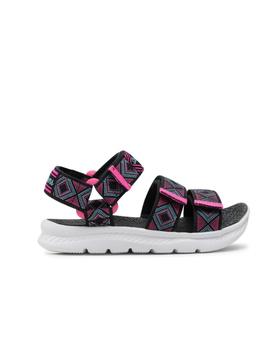 Sandalia Skechers C-Flex 2.0 Kids Negro/Multi